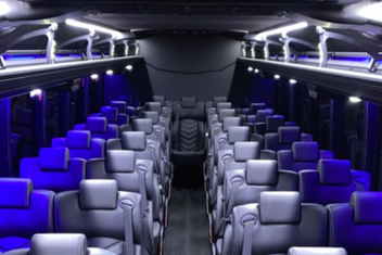 Largo Charter Bus Interior