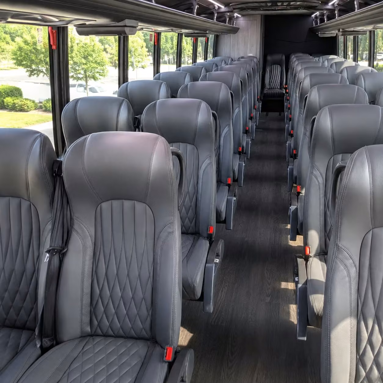 28 passenger minibus inside