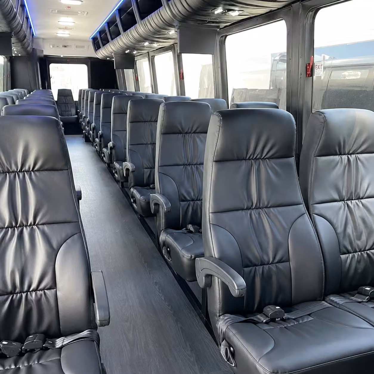 30 passenger minibus interior