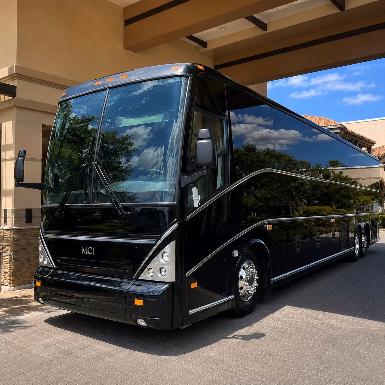 largo airport transfer charter bus rentals