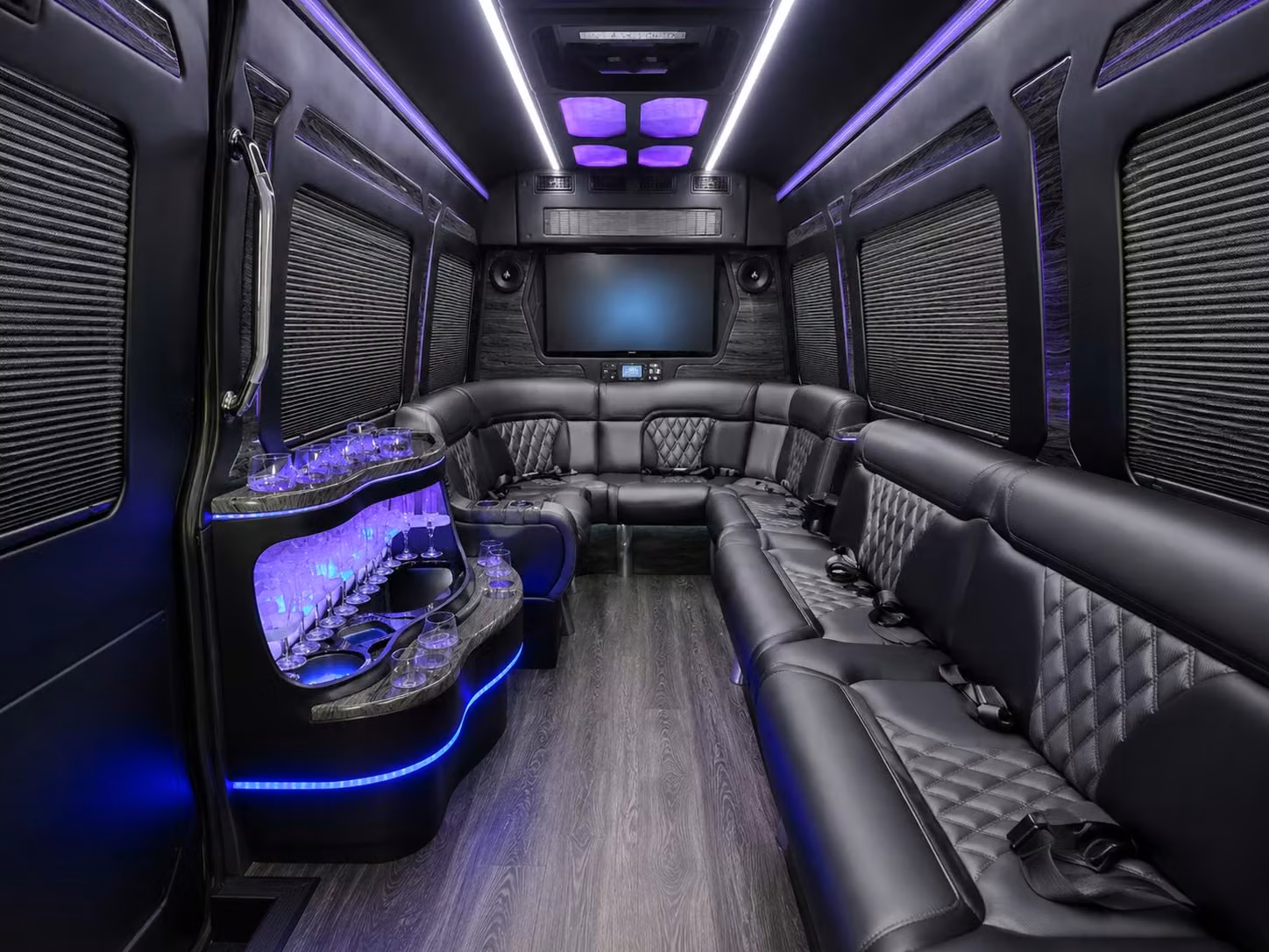 sprinter limousine inside