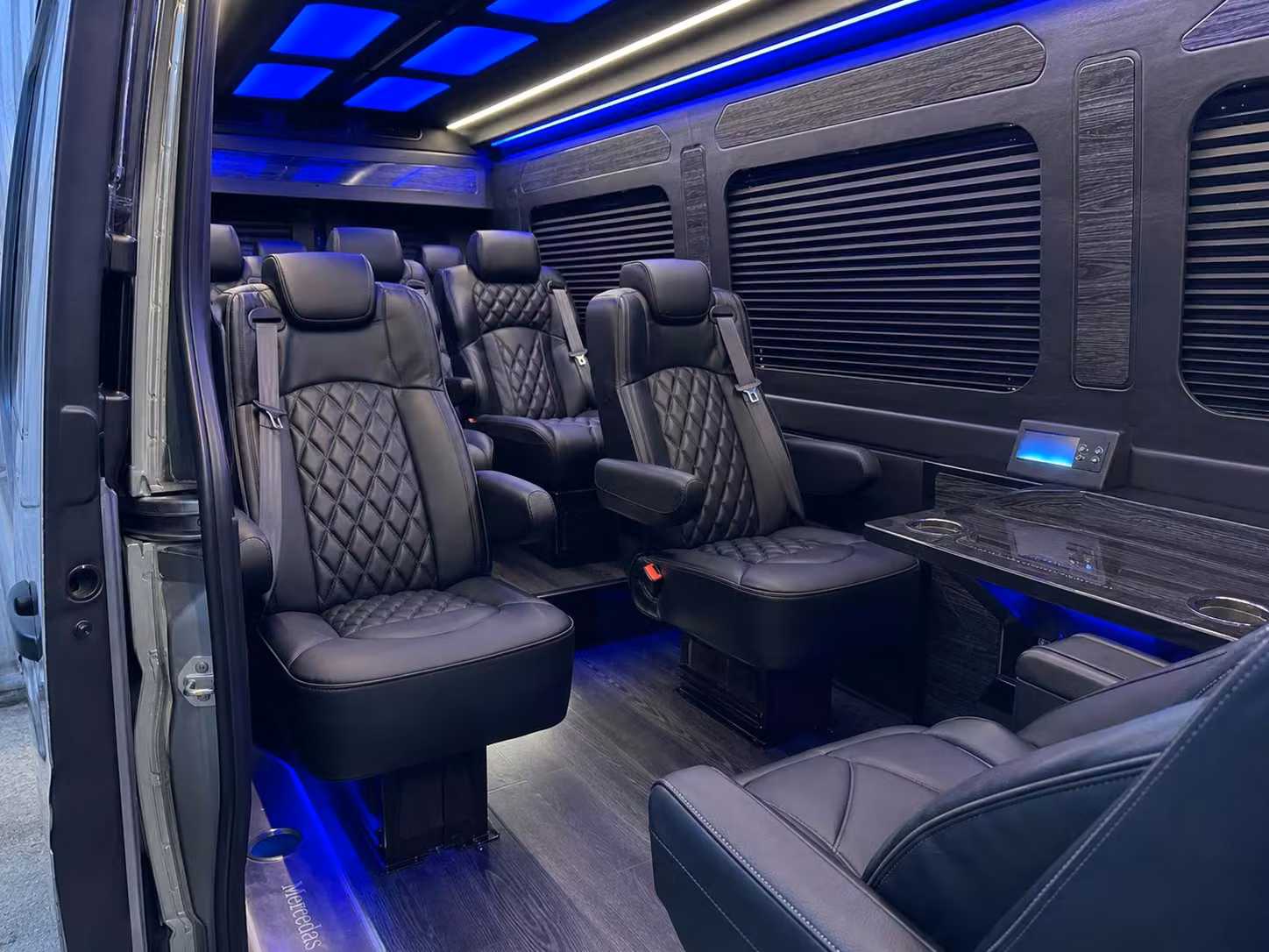 sprinter van transportation for groups and events across largo