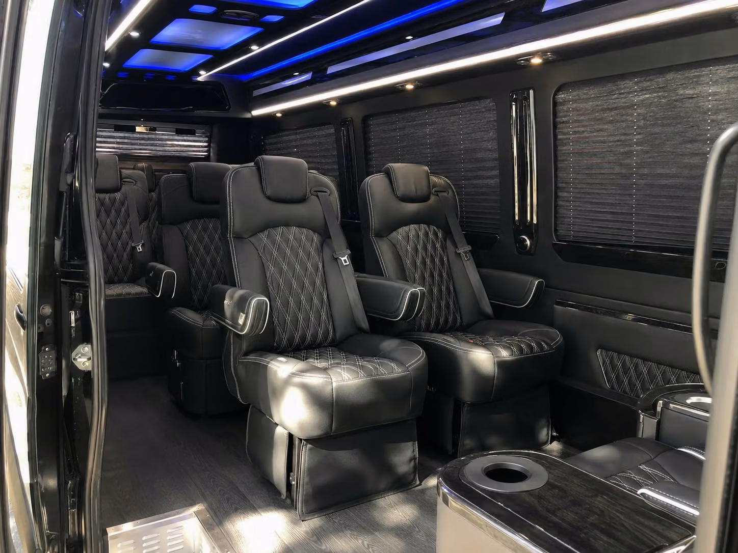 sprinter van with driver interior